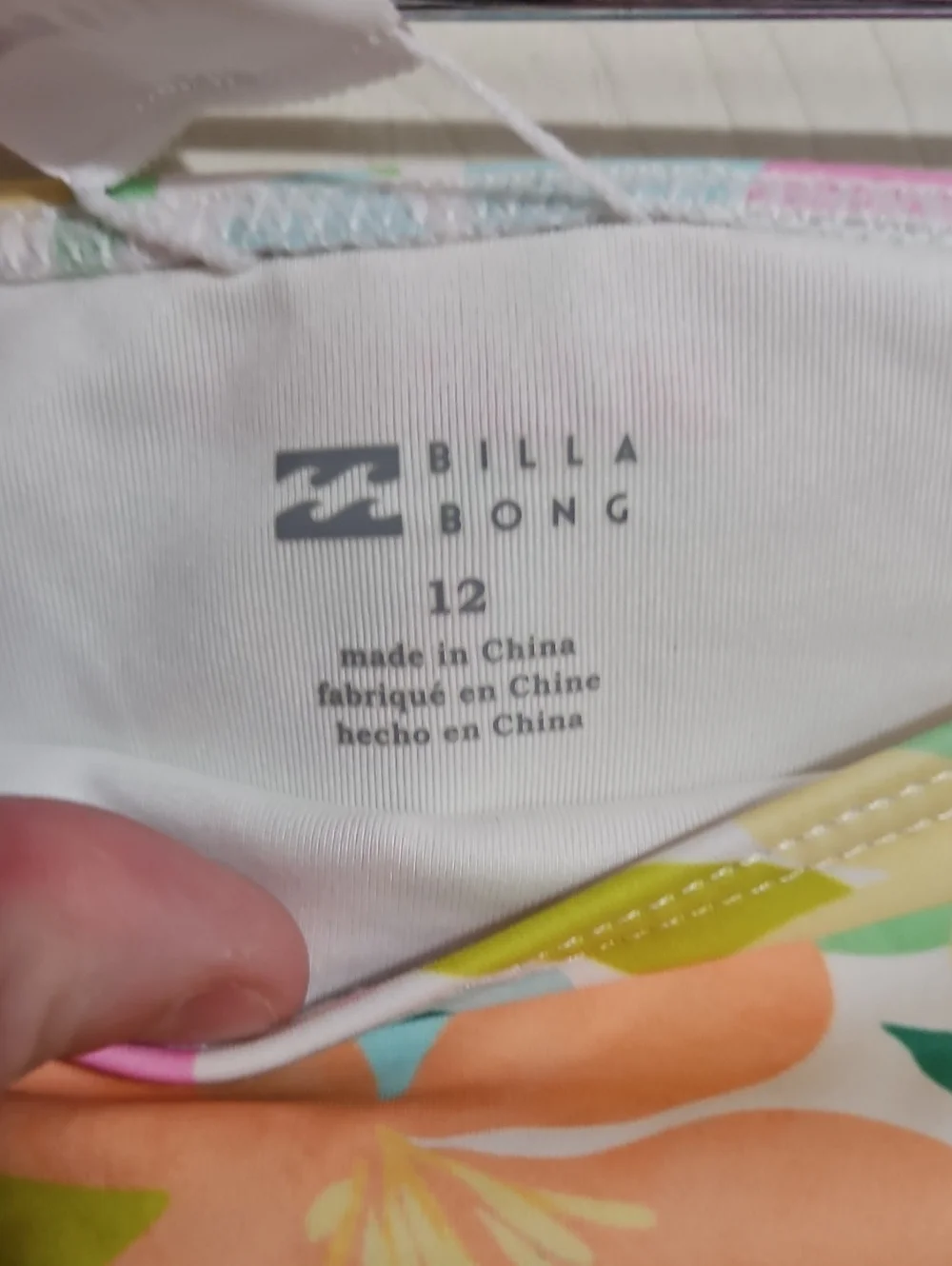 Billabong Girls’ Sweet Aloha Bikini Set: NEW WITH TAGS: SIZE 12
